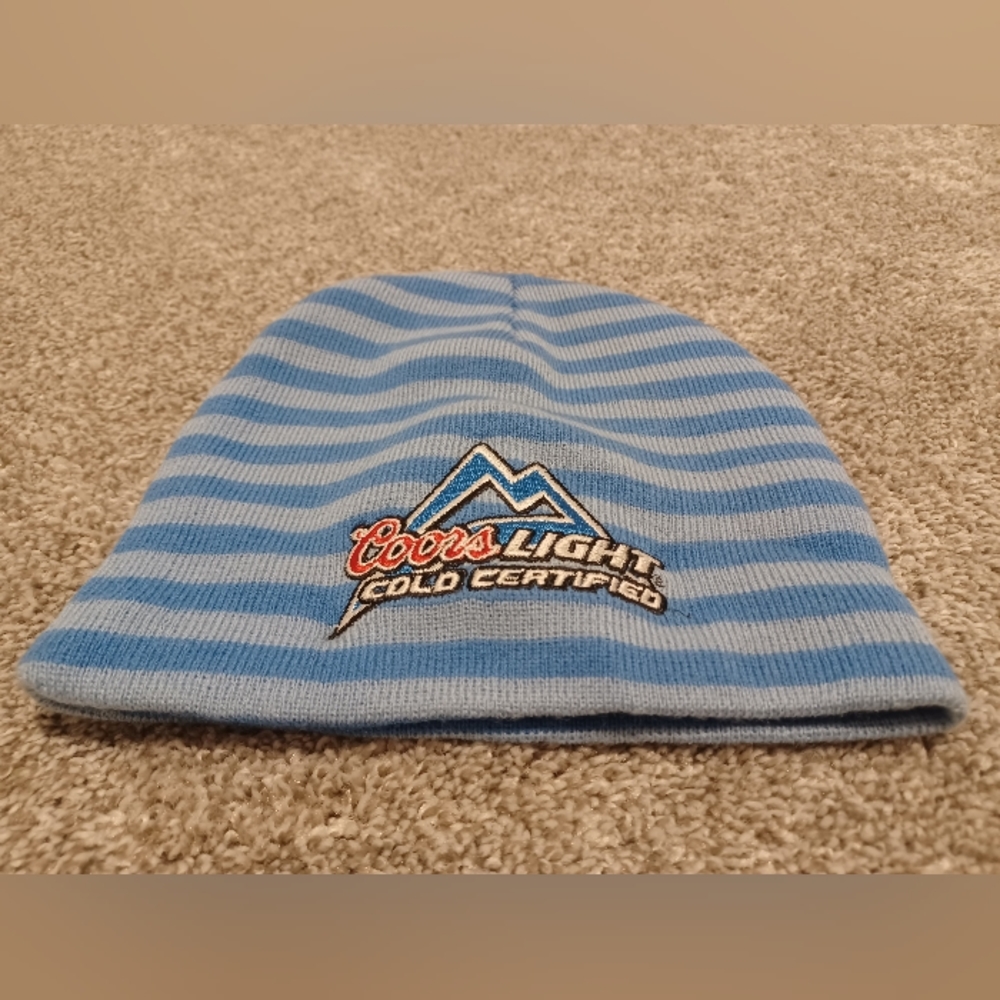 Mid 2000s Coors Light Mountain Cold Certified Limited Edition Toque